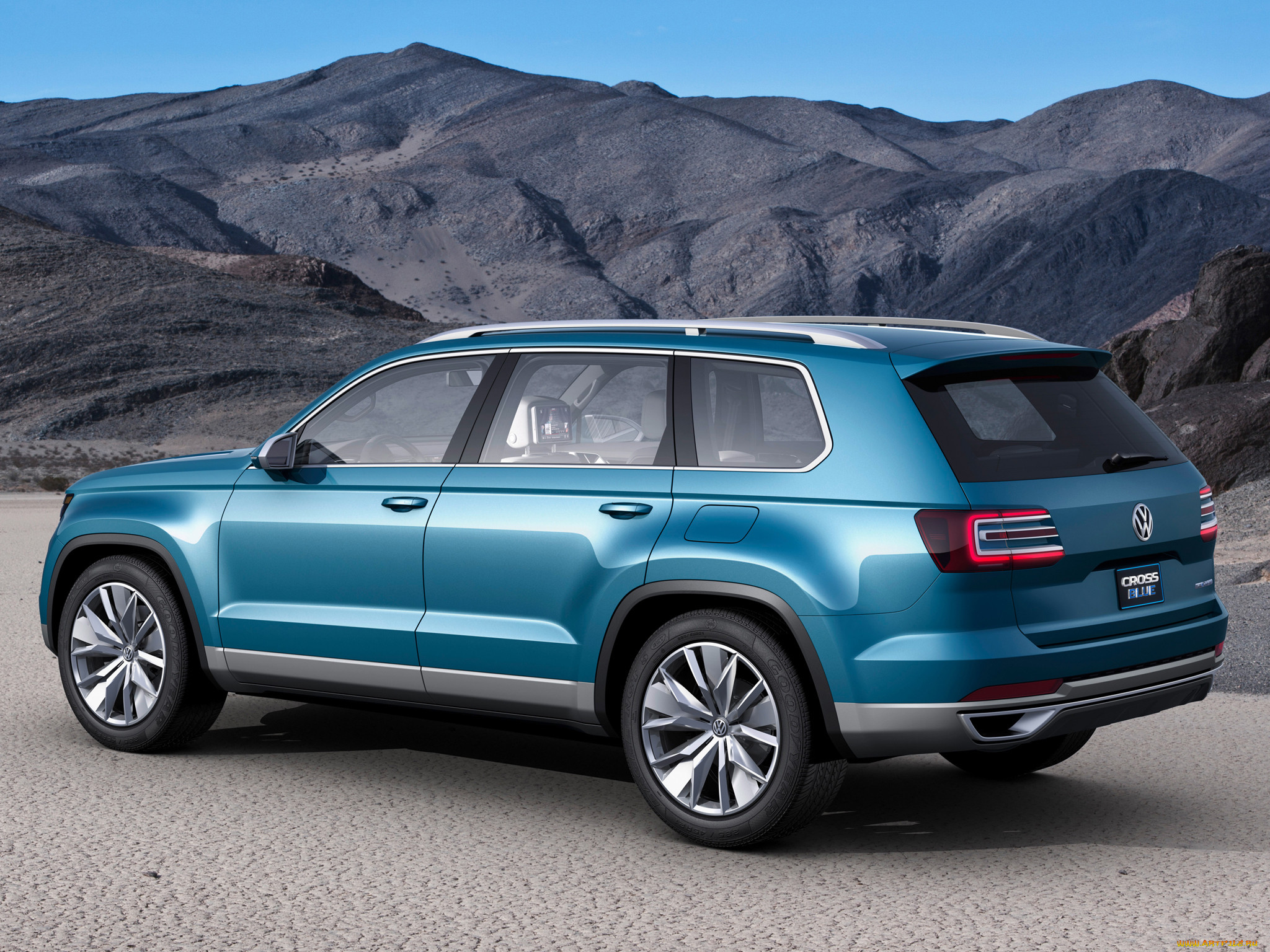 volkswagen cross blue concept 2013, , volkswagen, blue, cross, crossover, 2013, concept